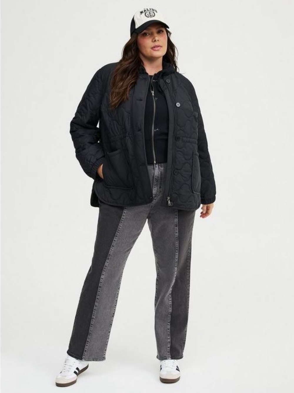 Torrid Quilted Bomber Jacket